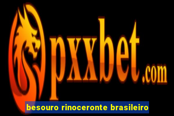 besouro rinoceronte brasileiro